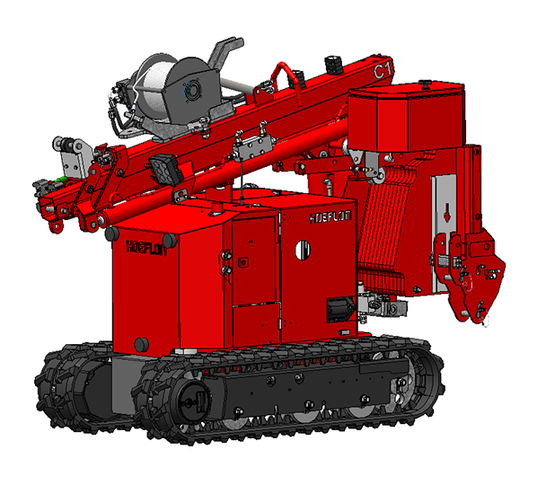 Hoeflon C1 - kompaktkran